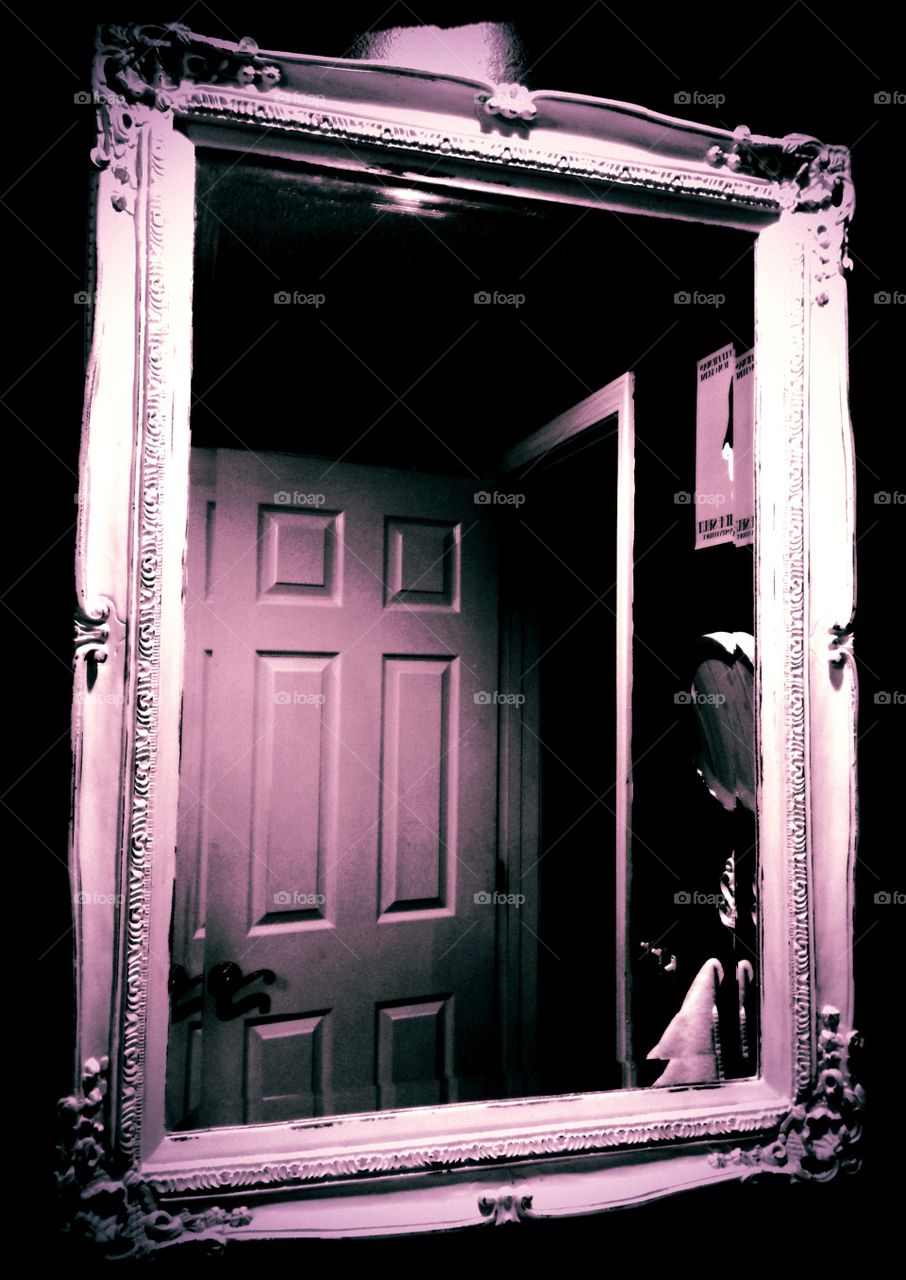 Black and white mirror 