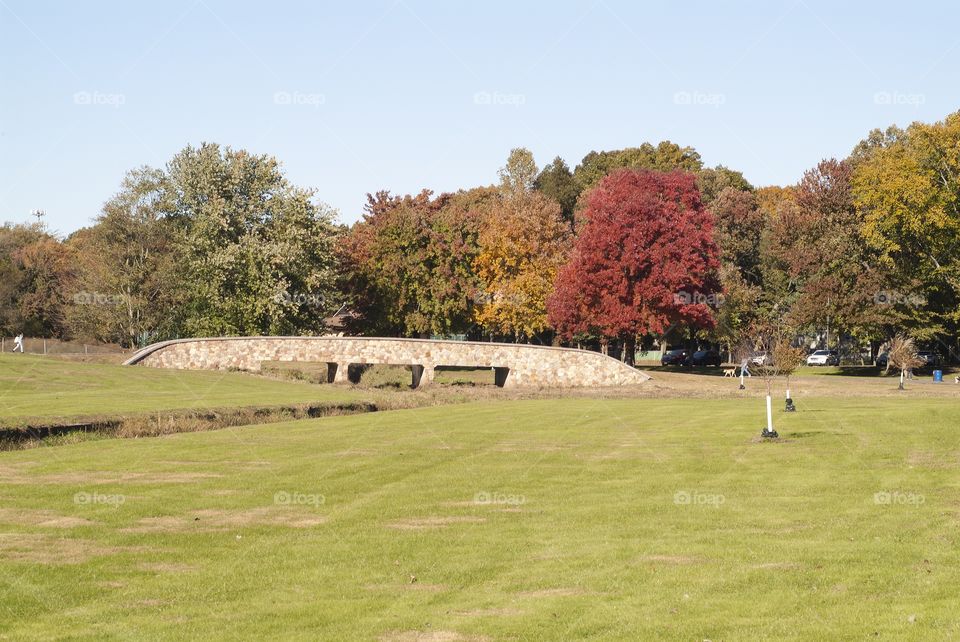 Spring Lake park in South Plainfield, New Jersey