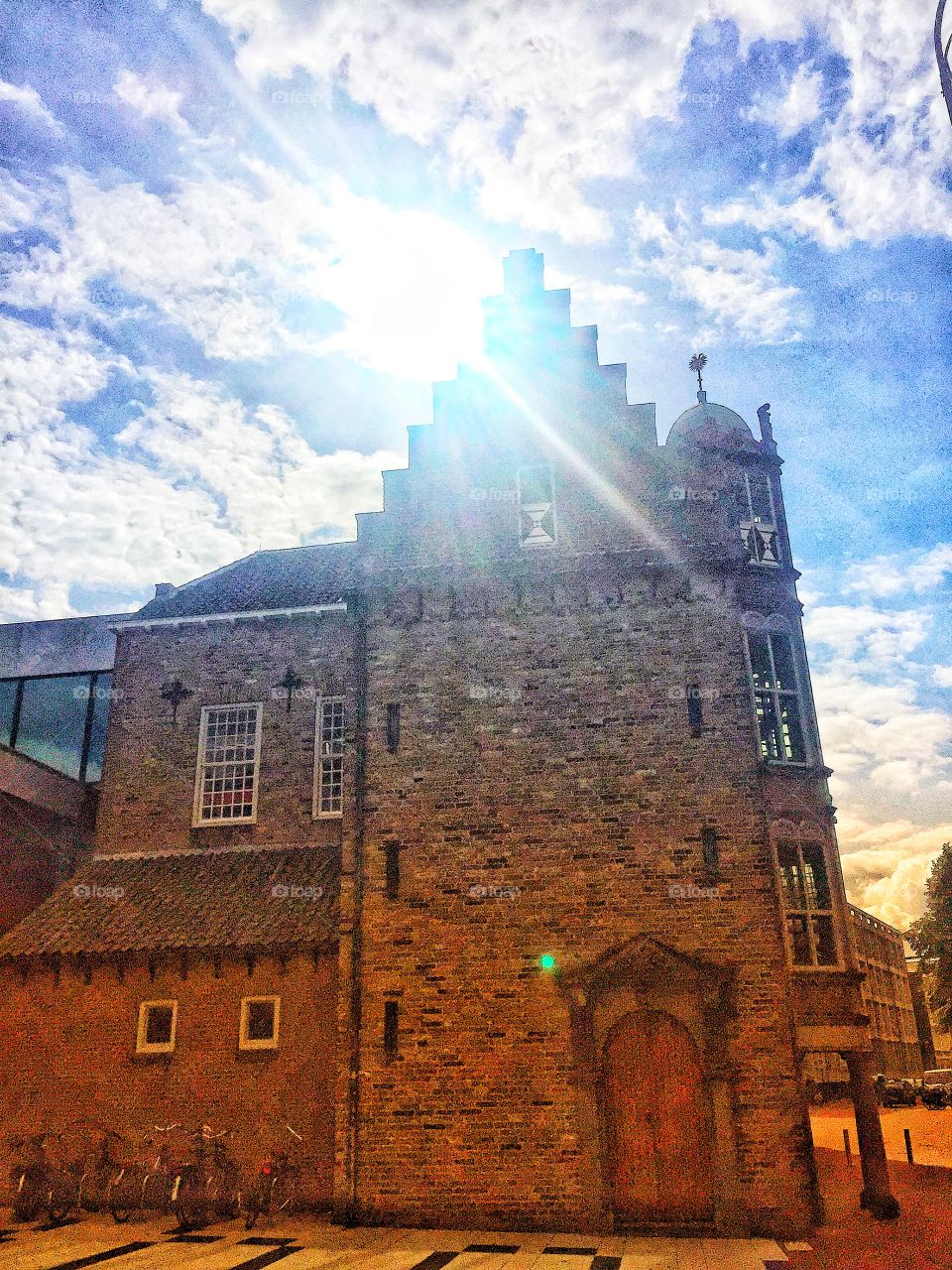 Old building on a sunny day