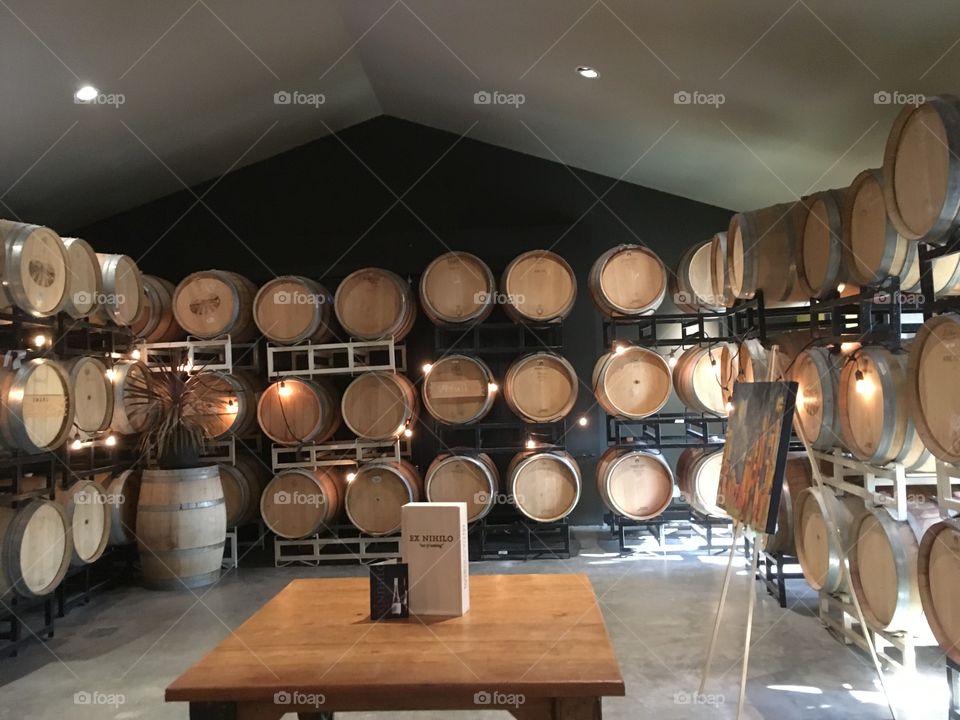 Wine barrel 