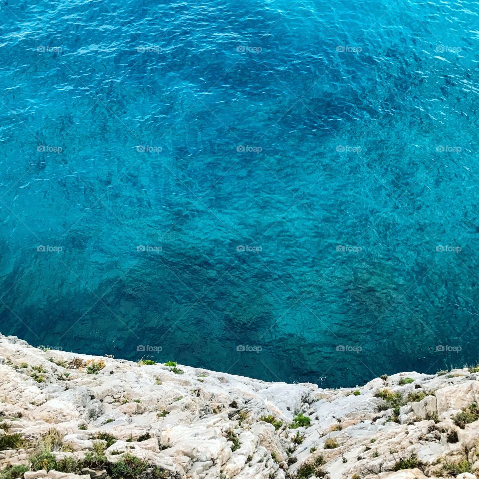 Blue water 