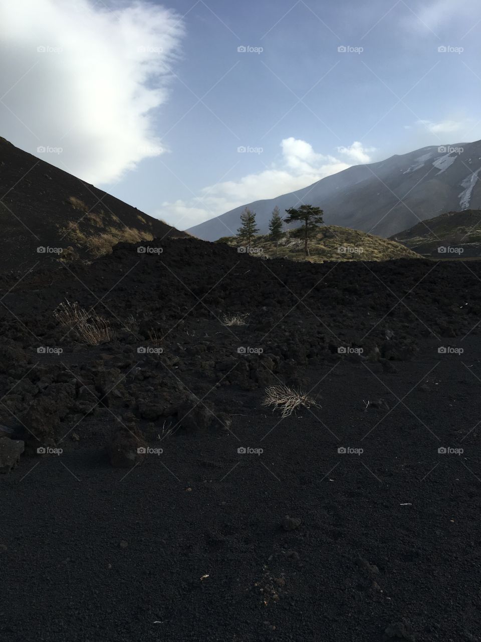 Rocky waves at Etna
