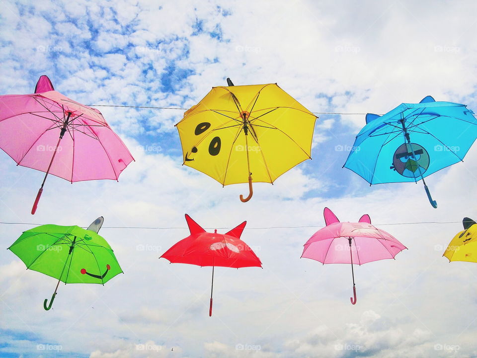 The Color of Umbrellas