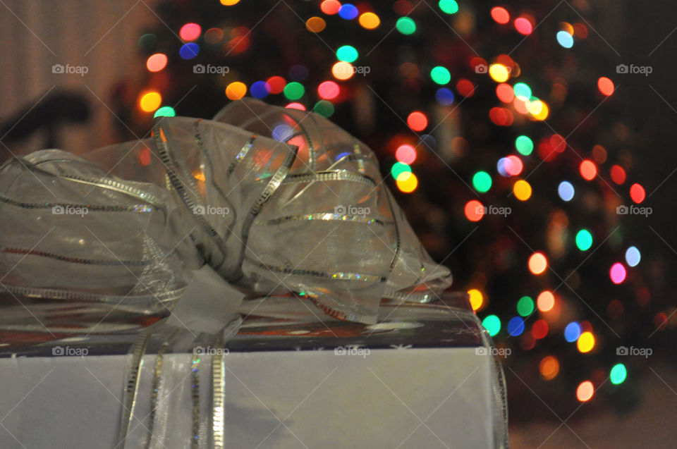 Bokeh package. Christmas lights