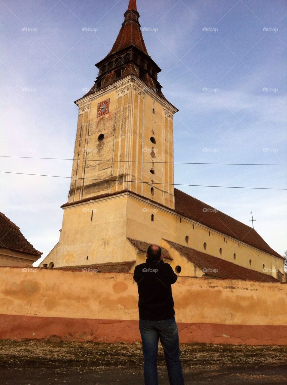 Fortified church of Feldioara,Brasov County,Romania