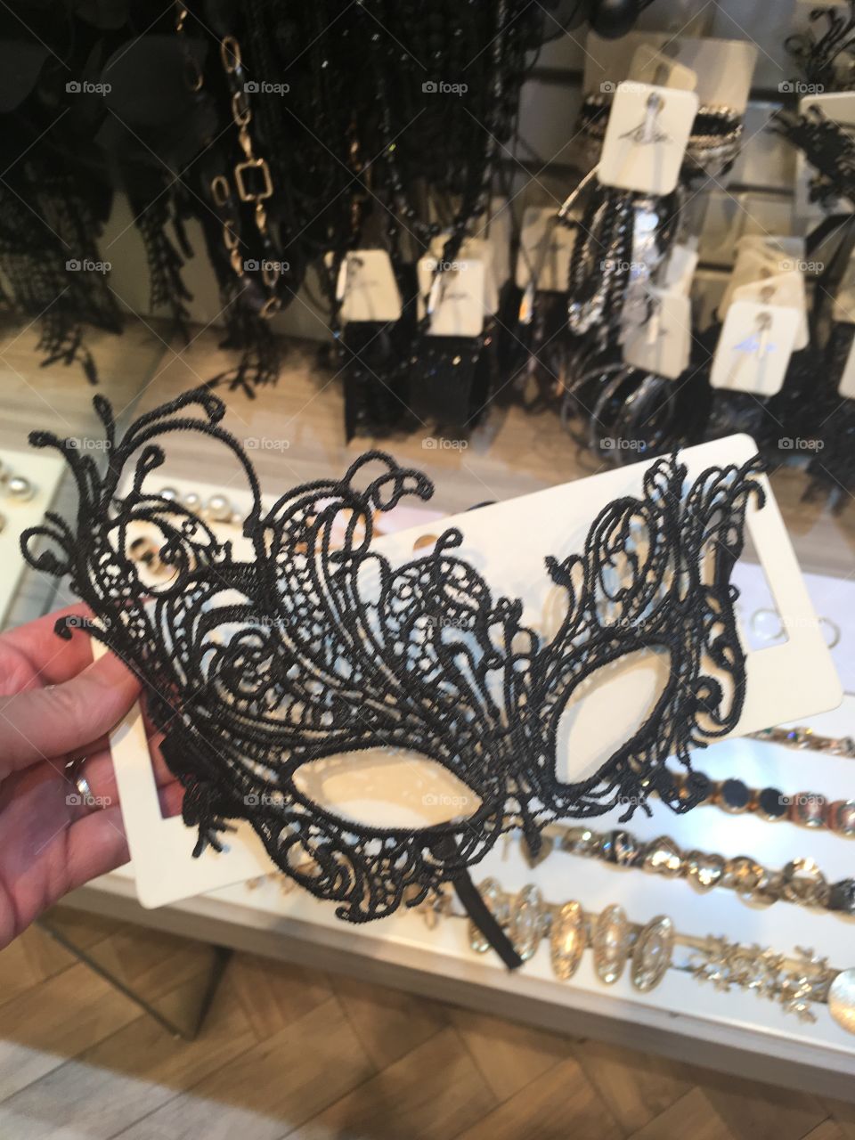 Shopping for a ballroom mask