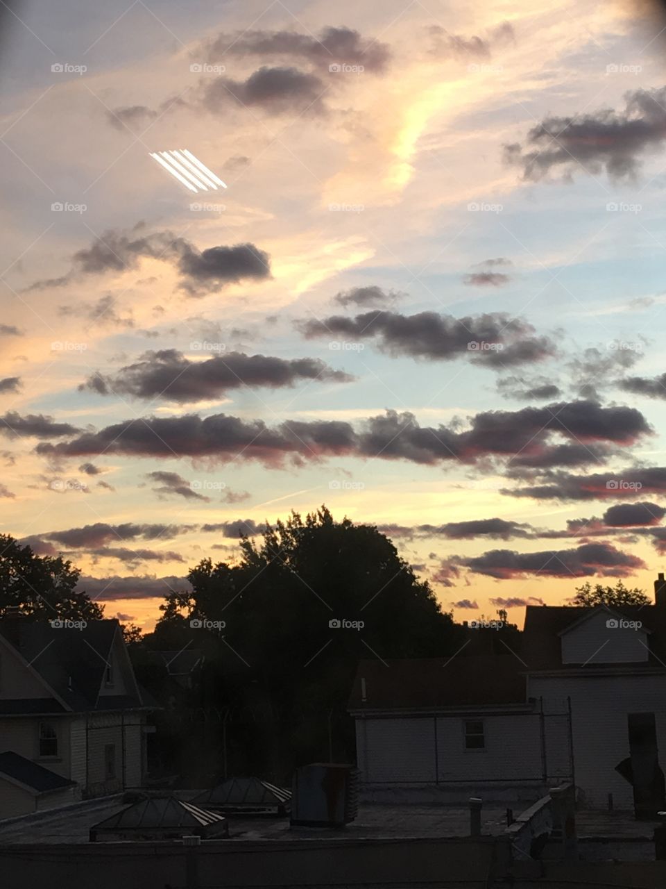 A nyc queens sunset 