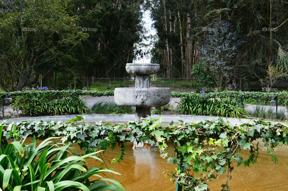 Old Garden Fountain