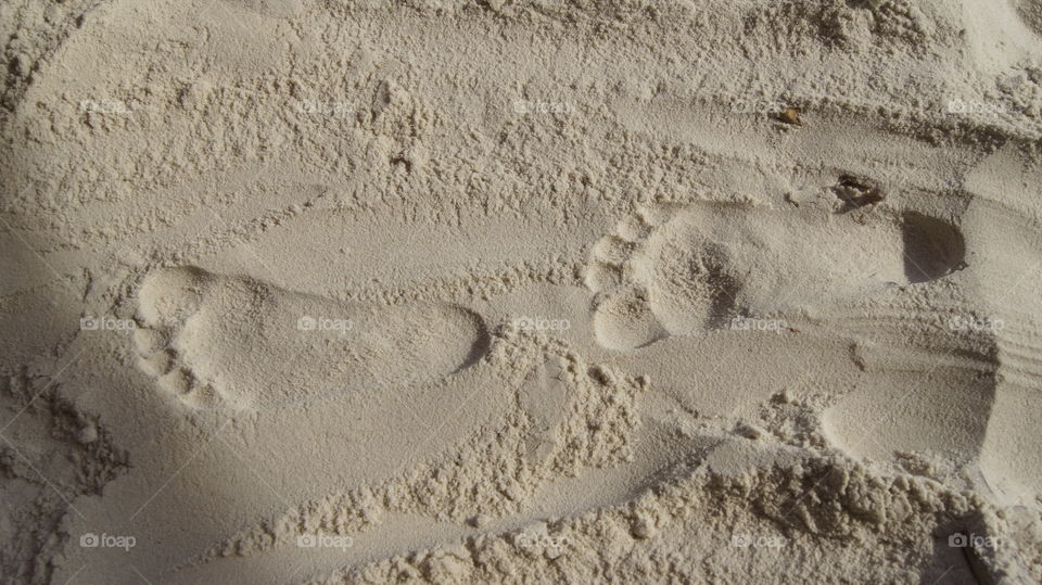 Sand, Footprint, Beach, Footstep, Desert