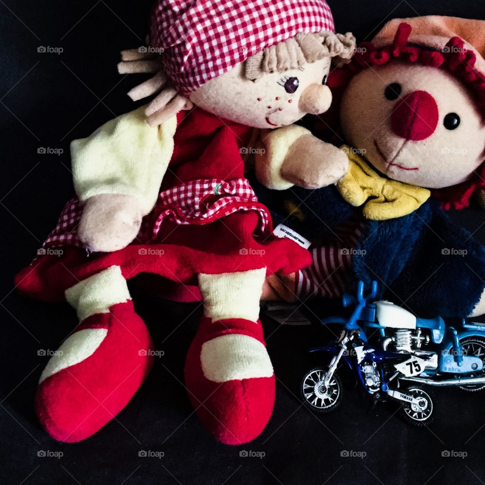 Toys Dolls Motorcycles 