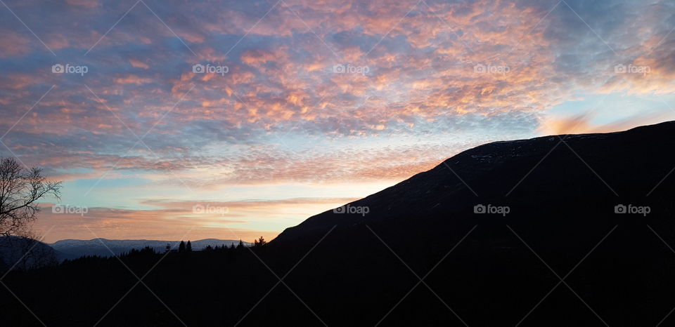 Evening light Norway