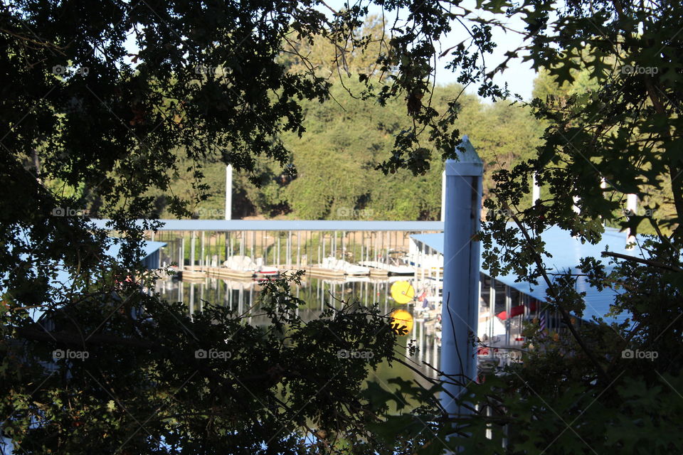 reflection, boat docks. Northern California