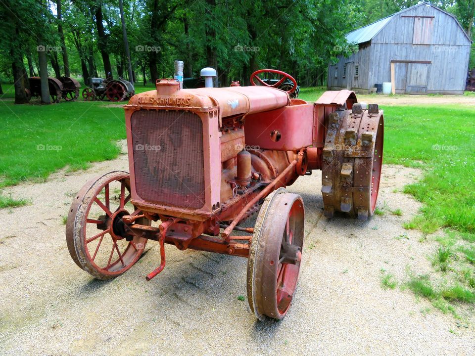 Antique Allis Chalmers Tractor