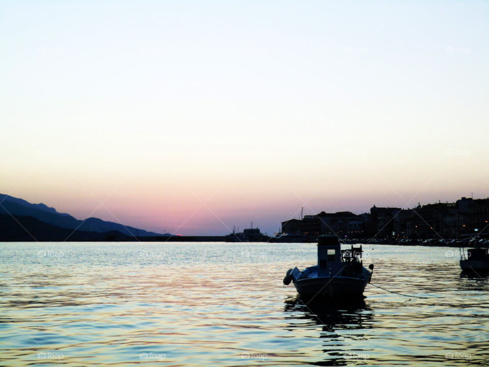 fishingboats sunsets fishingboat ocean by cabday