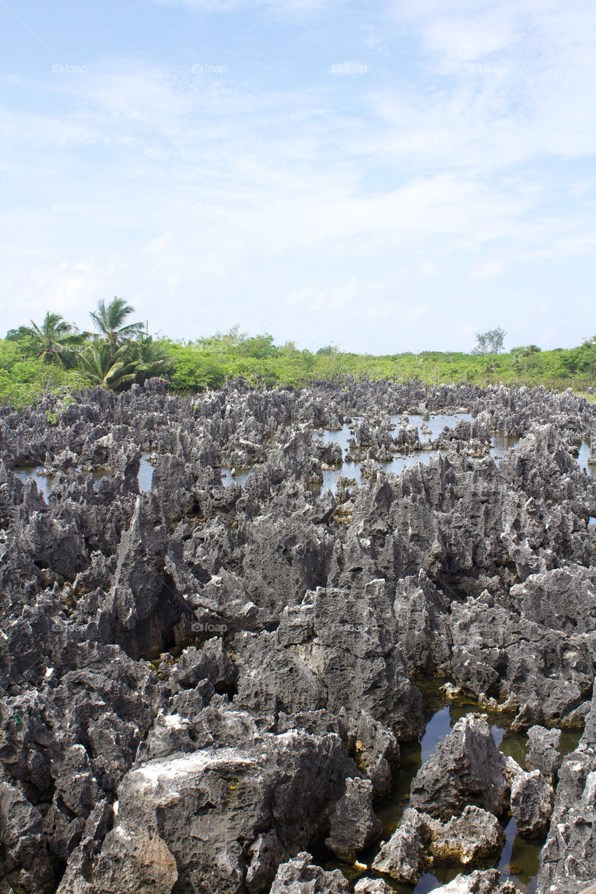 nature rocks caribbean hell by jaedelrey