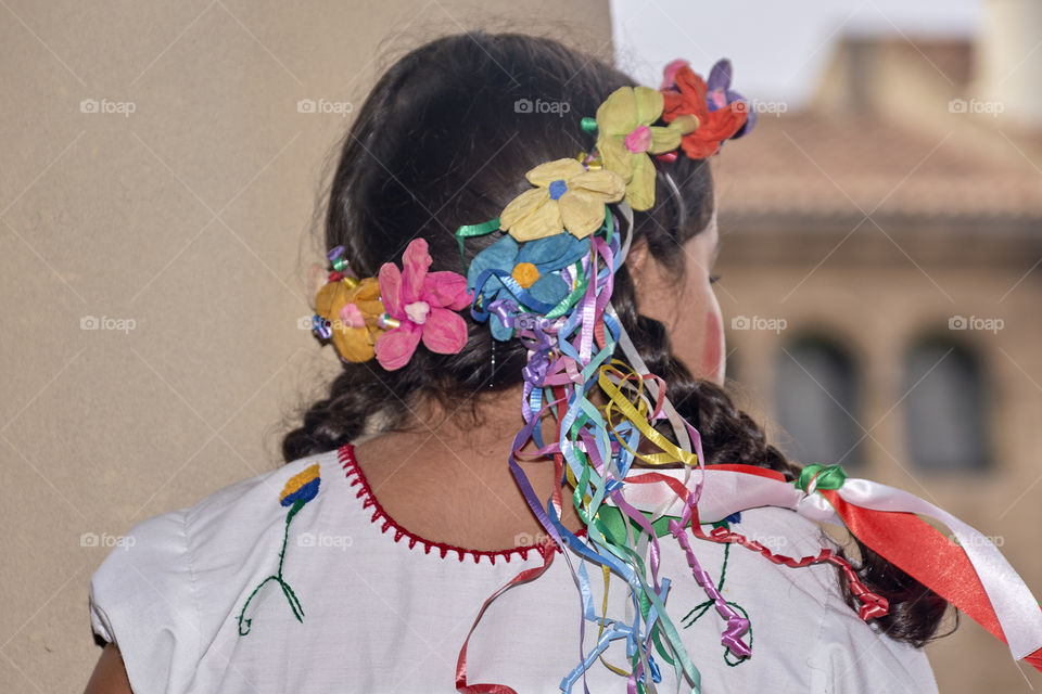 Paper Flower Crown