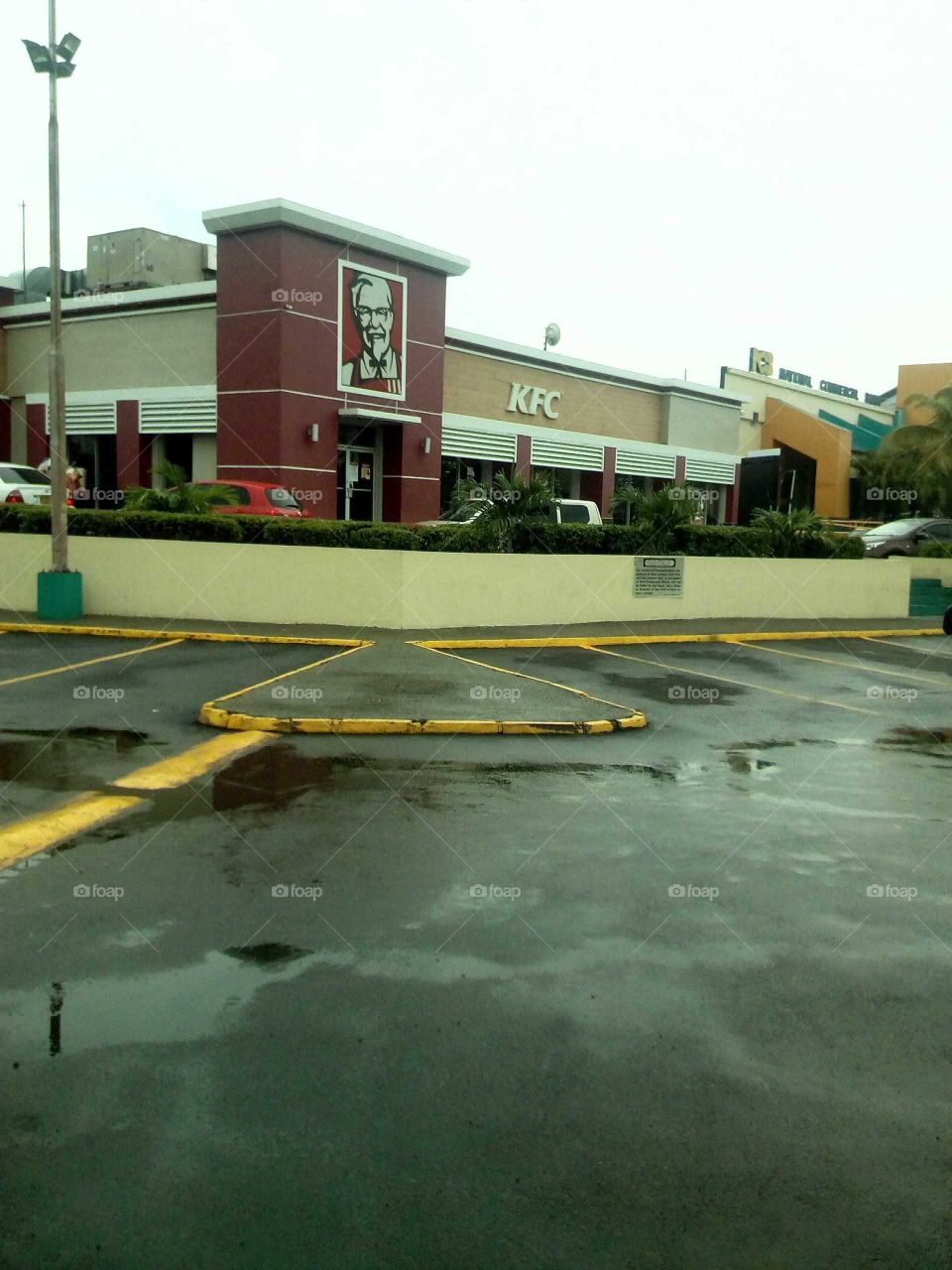 KFC is a fast food restaurant that we all go to have our meal an all so to get other stuff