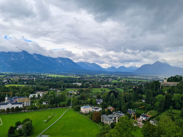 view over Salzburg