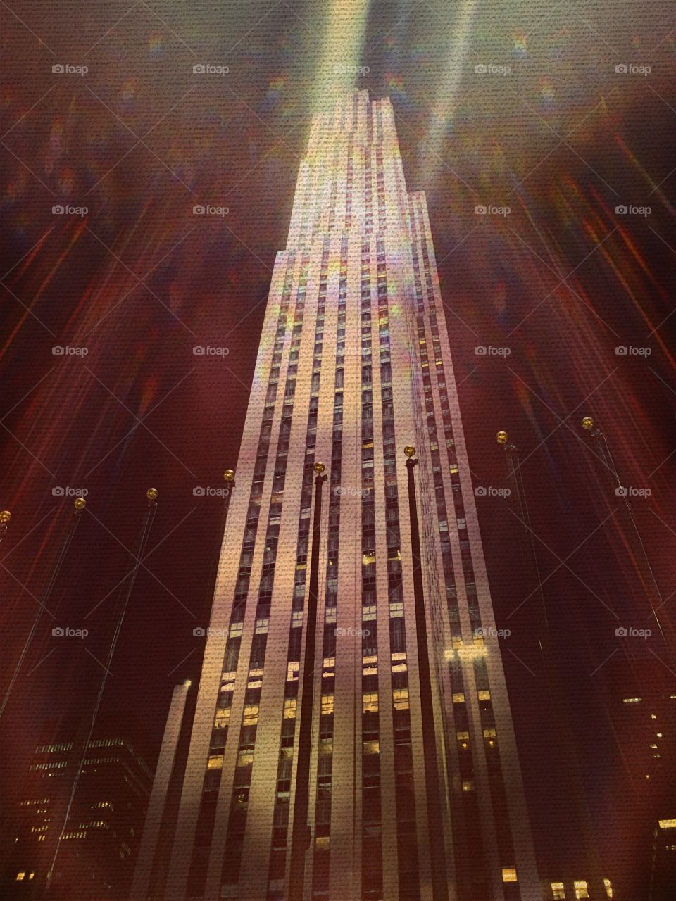 The Empire State Building, street view