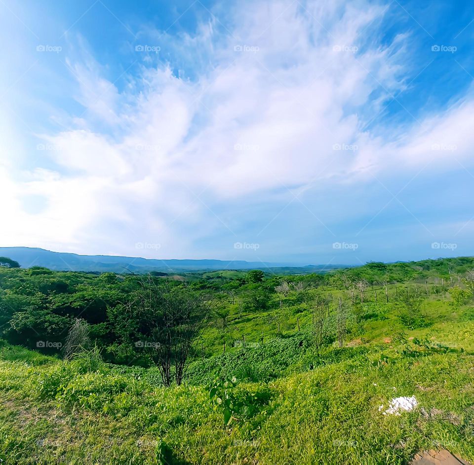 When we see nature around us, we discover how small we are in view of its greatness and wisdom.