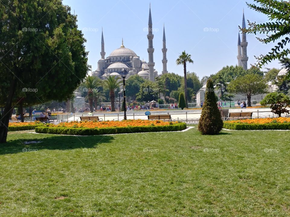 Sultanahmet mosque Istanbul Turkey