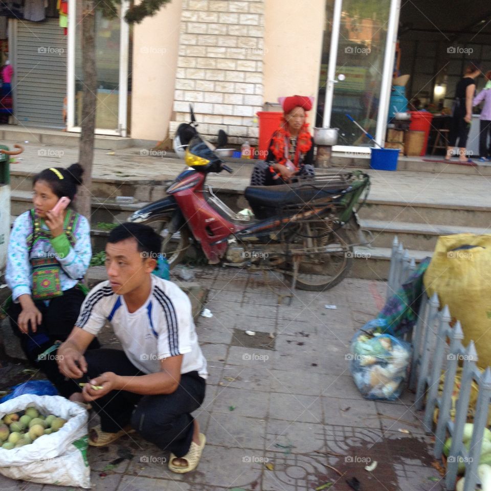 Vietnam Sapa market
