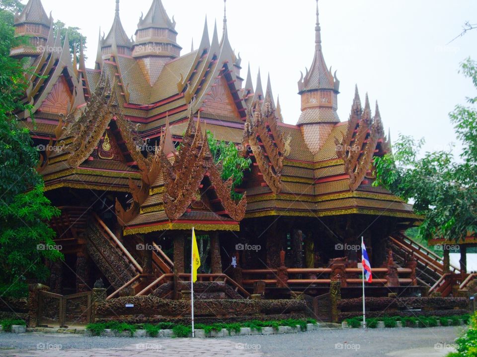 The Temple in Thailand 