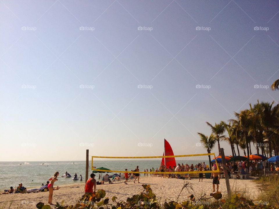 Beach volleyball