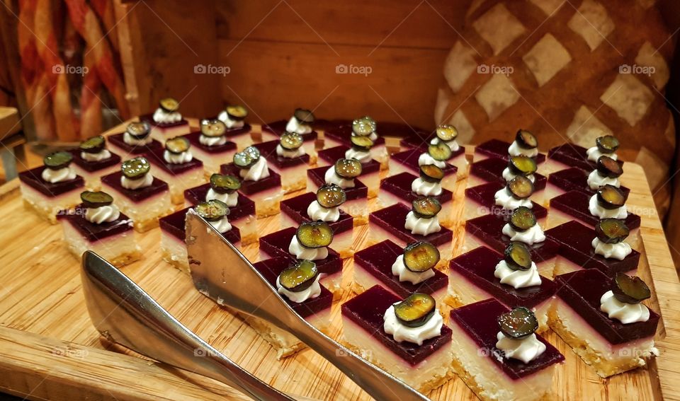 delicious and beautiful pastries.