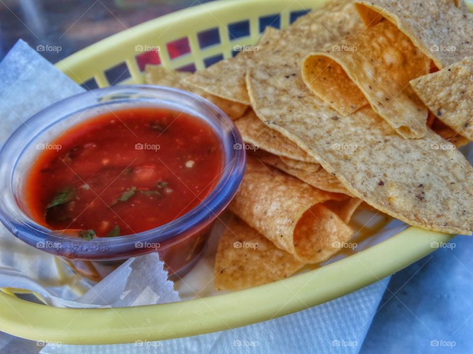 Tortilla Chips And Salsa

