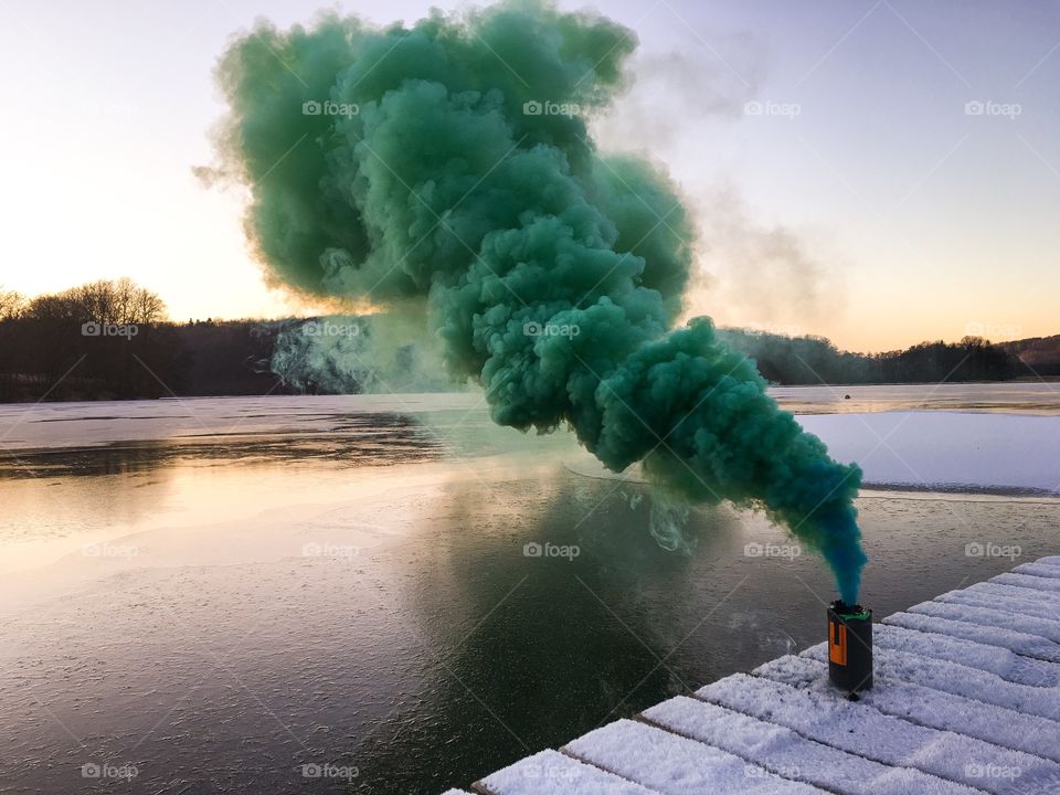 Smoke, Condensation, Steam, No Person, Calamity