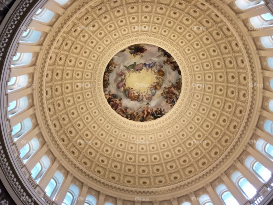 Dome in Capitol building 