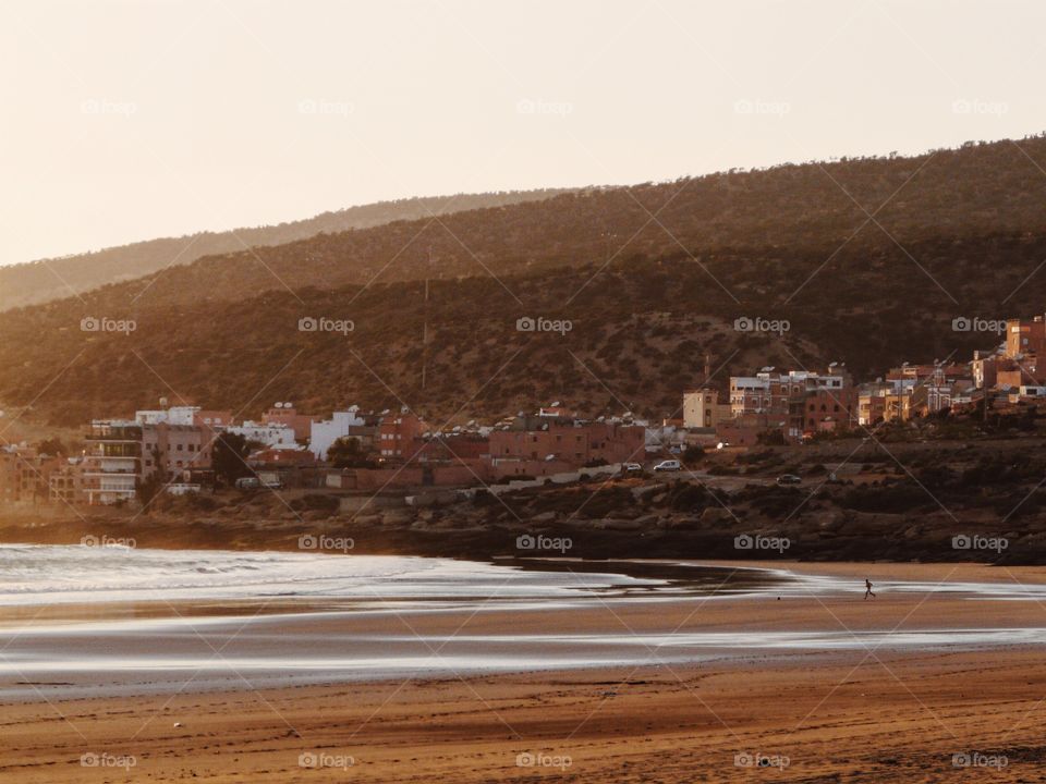 Beach vs Desert on Morocco