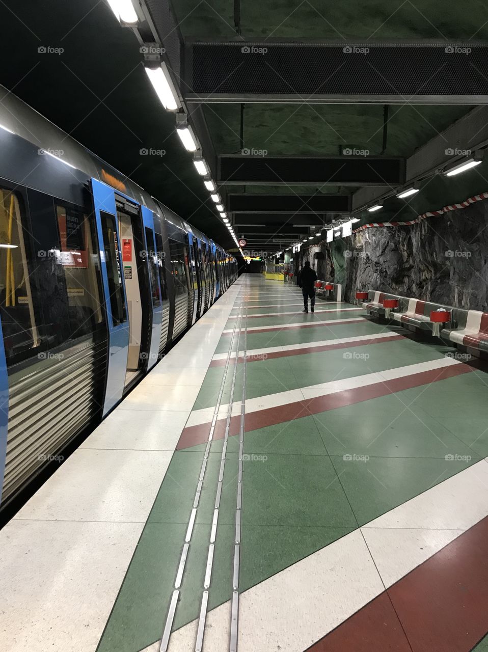 metro station in Stockholm