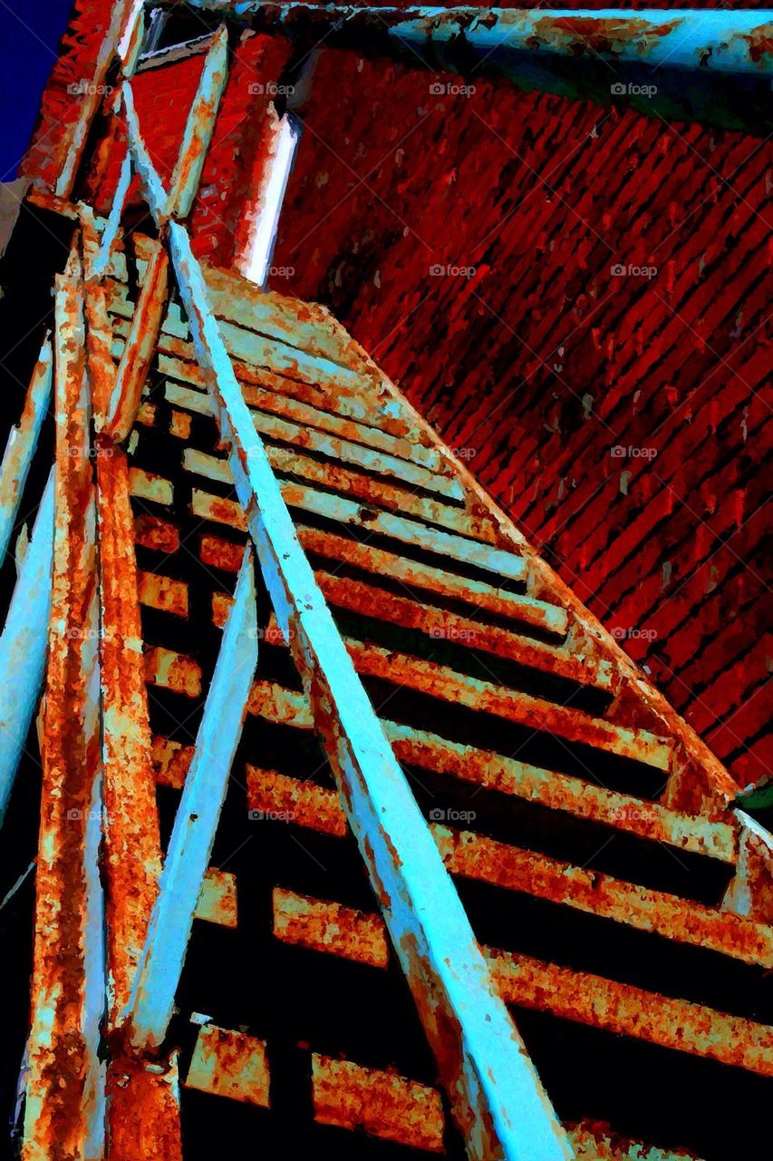 A Rusty Staircase 