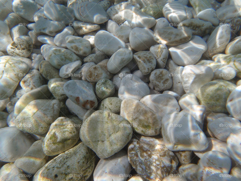 rocks croatia underwater pebbles by splicanka