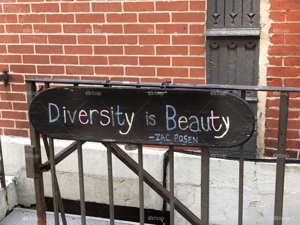 Diversity is beauty