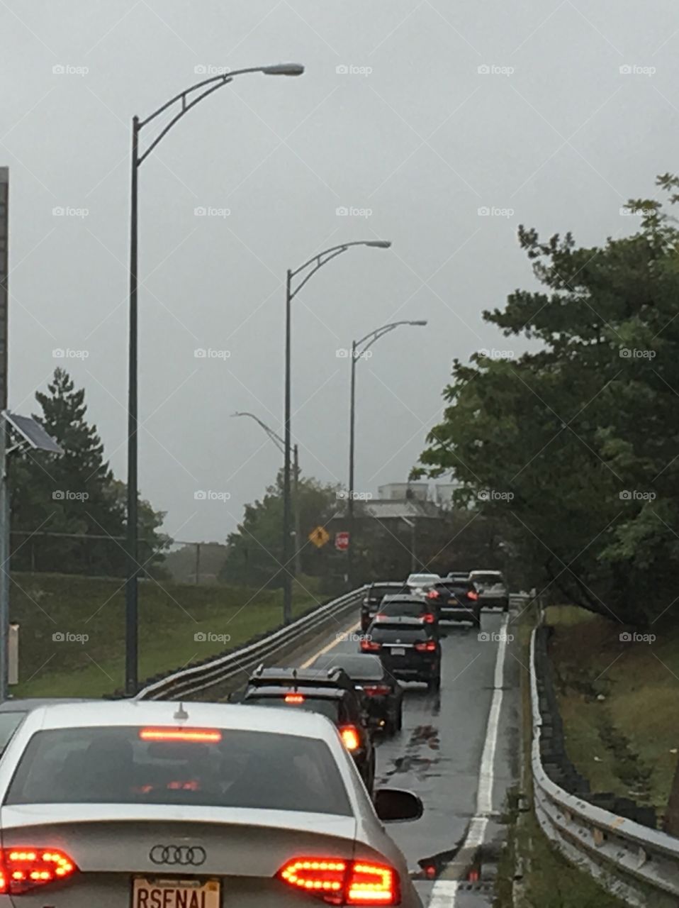 Will we ever get there? Traffic jam in Boston!