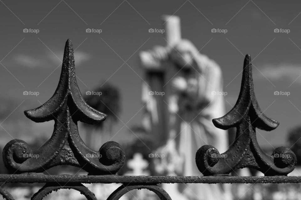 The Colon Cemetery, or more fully in the Spanish language Cementerio de Cristóbal Colón, was founded in 1876 in the Vedado neighbourhood of Havana, Cuba on top of Espada Cemetery. Named for Christopher Columbus, the 140 acre (57 ha) cemetery is noted for its many elaborately sculpted memorials. It is estimated that today the cemetery has more than 500 major mausoleums, chapels, and family vaults.
Colon Cemetery is one of the great historical cemeteries of the world, and is generally held to be the most important in Latin America in historical and architectural terms, second only to La Recoleta in Buenos Aires. Prior to the opening of the Colon Cemetery, Havana's dead were laid to rest in the crypts of local church catacombs and then, beginning in 1806, at Havana's newly opened Espada Cemetery. When locals realized there would be a need for a larger space for their community’s dead (due to an 1868 cholera outbreak), planning then began for the Colon Cemetery.