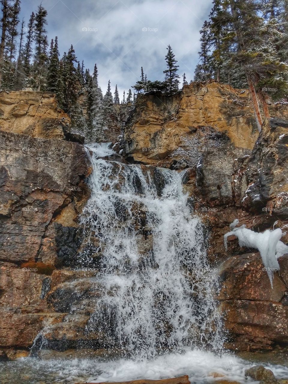 Rock Waterfall