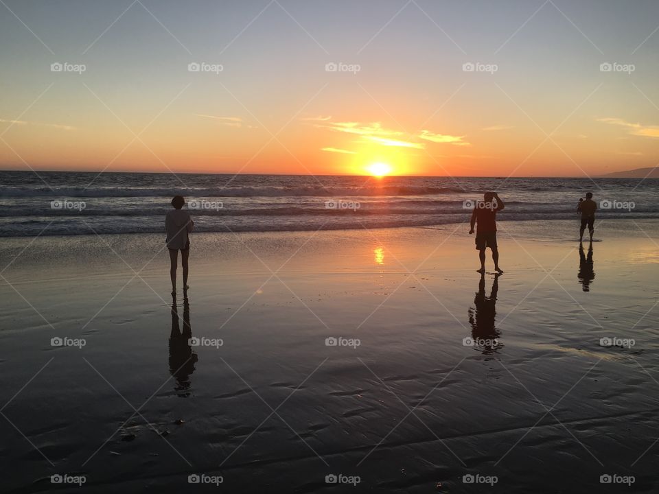 People in the water