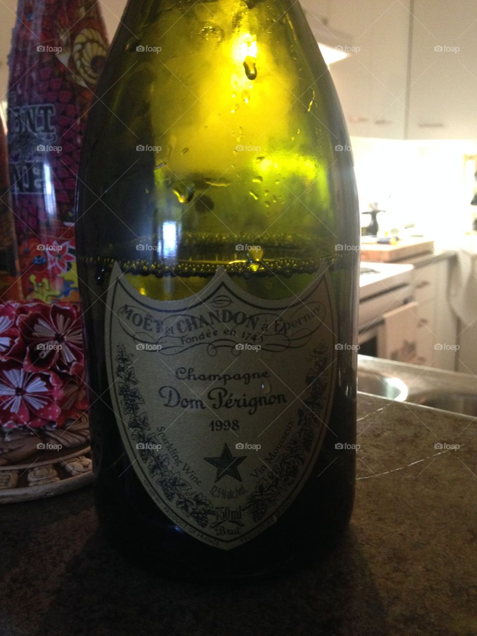 Dom Perignon champagne