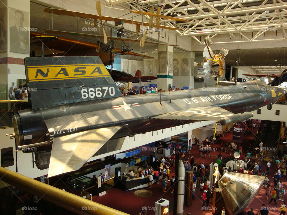 Washington DC Aerospace museum. 