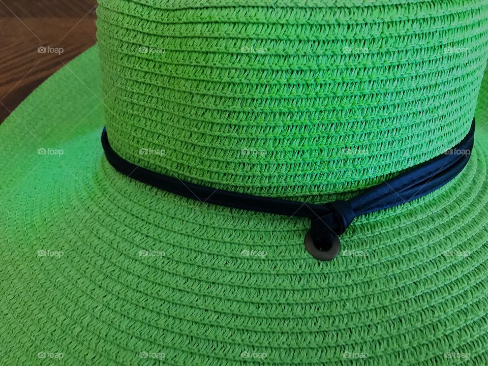 Green hat