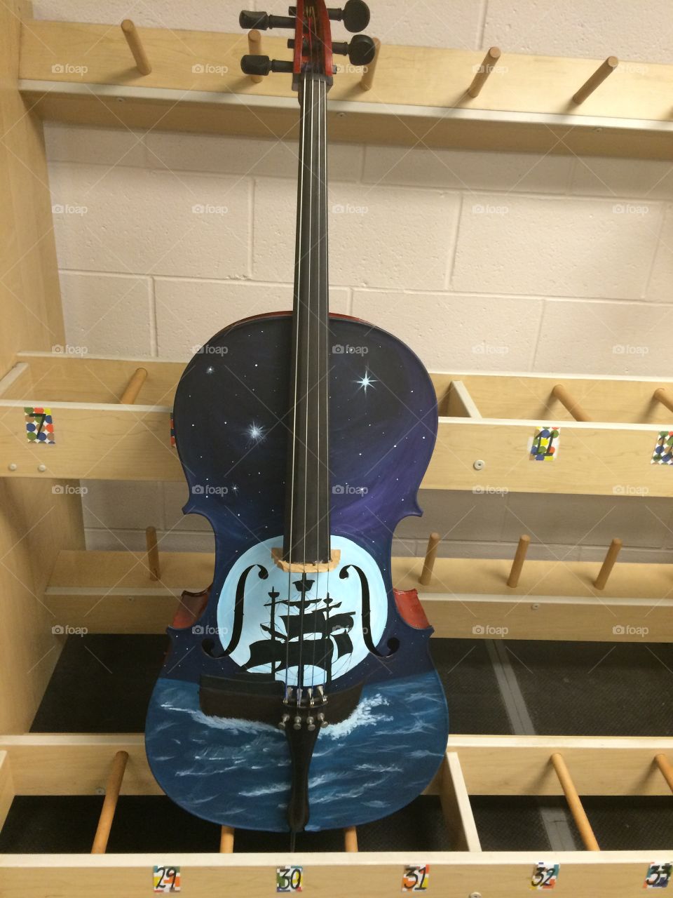 Pirate ship cello