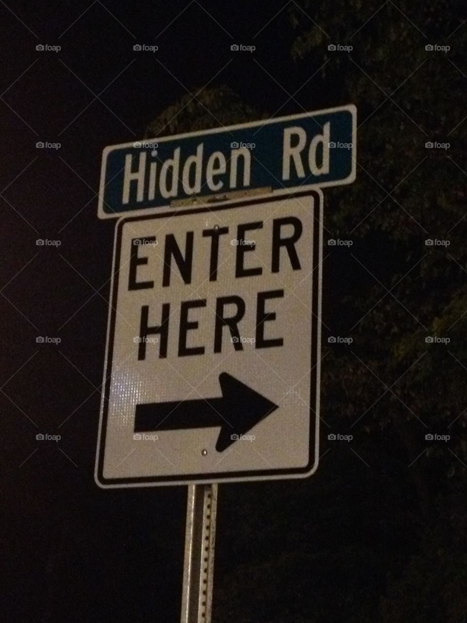 Hidden Road. Hidden Road...enter here...