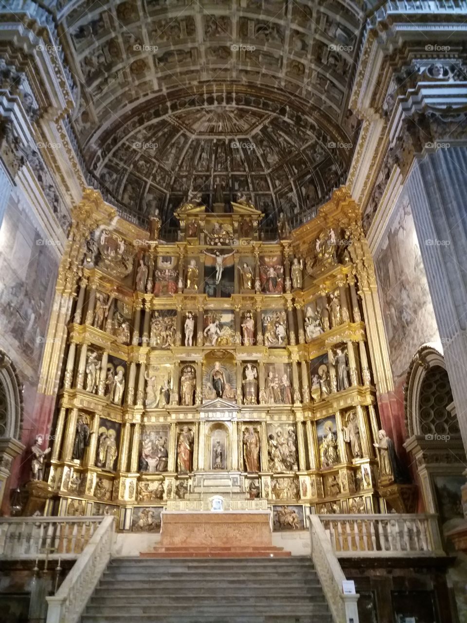Retablo de la Iglesia del Monasterio de San Jerónimo (Granada)