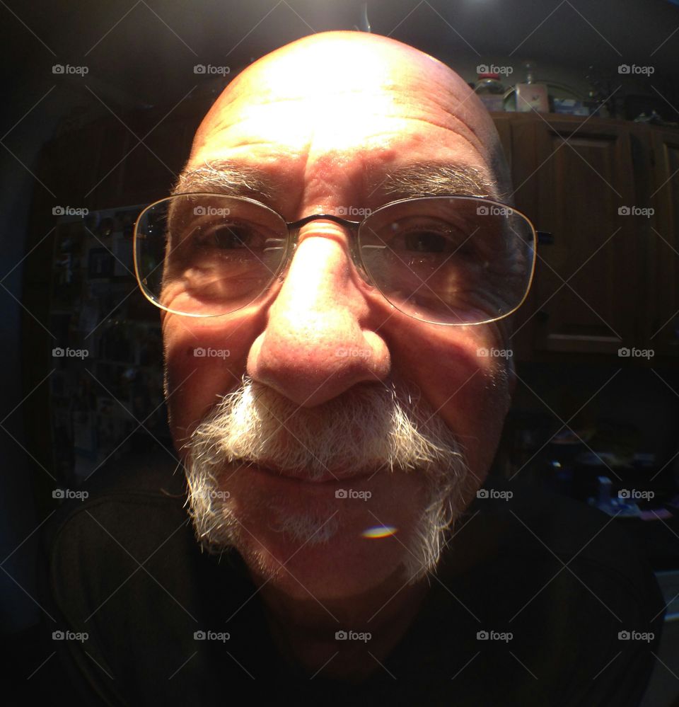 Portrait of senior man