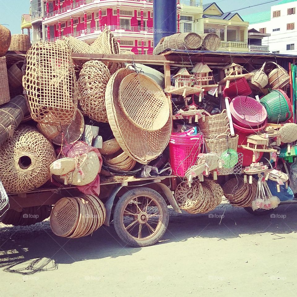 handmade Baskets for sale in Cambodia
