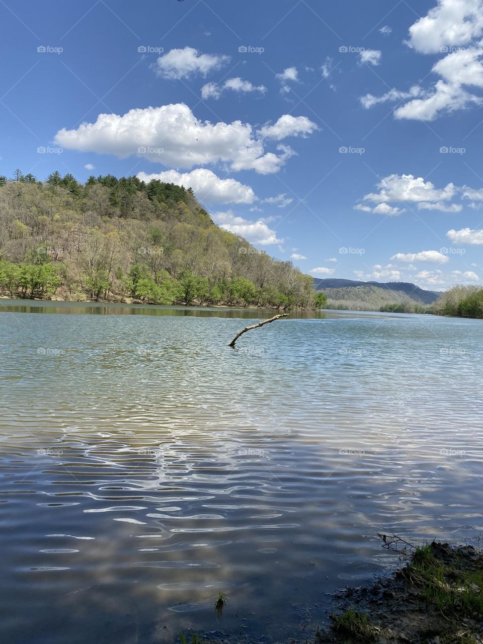 Mountain View with river